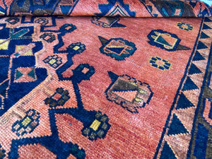 Hand-Knotted Tribal Persian Luri Rug