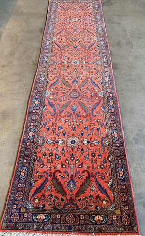 Handmade Persian Sanandaj Runner