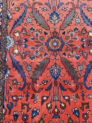 Handmade Persian Sanandaj Runner