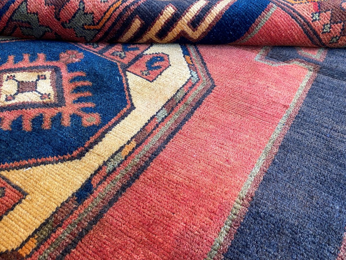 Hand-Knotted Tribal Persian Kolyaie Rug