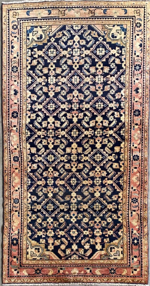 Hand-Knotted Tribal Persian Luri Rug