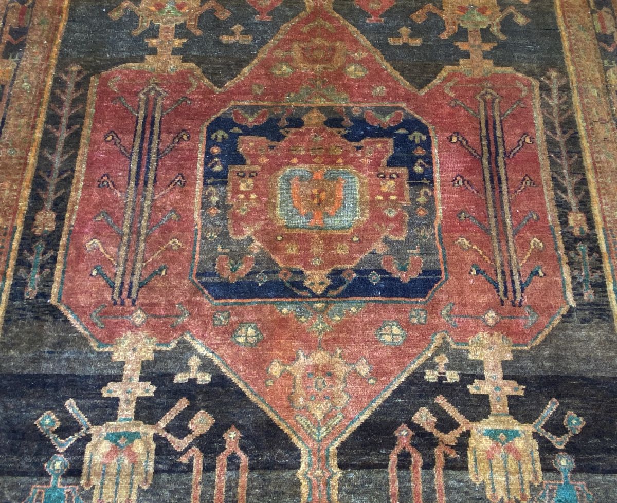 Hand-Knotted Tribal Persian Shahsavan Rug