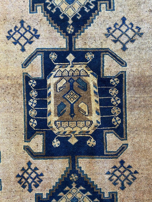 Hand-Knotted Tribal Persian Luri Rug