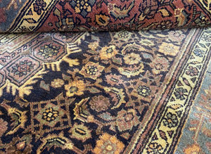 Hand-Knotted Tribal Persian Bidjar Gholtogh Rug