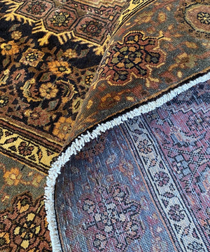 Hand-Knotted Tribal Persian Bidjar Gholtogh Rug