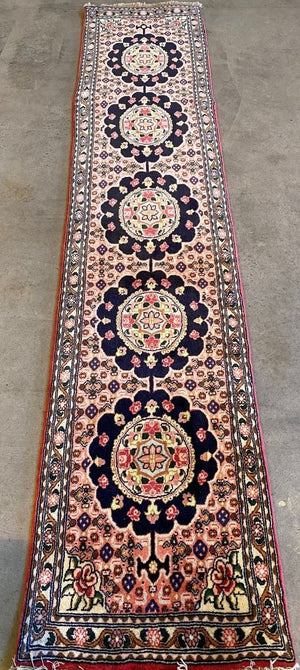 Handmade Persian Senneh Hall Runner