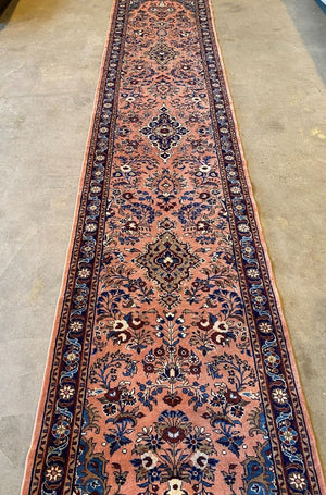 Handmade Persian Mehraban Runner