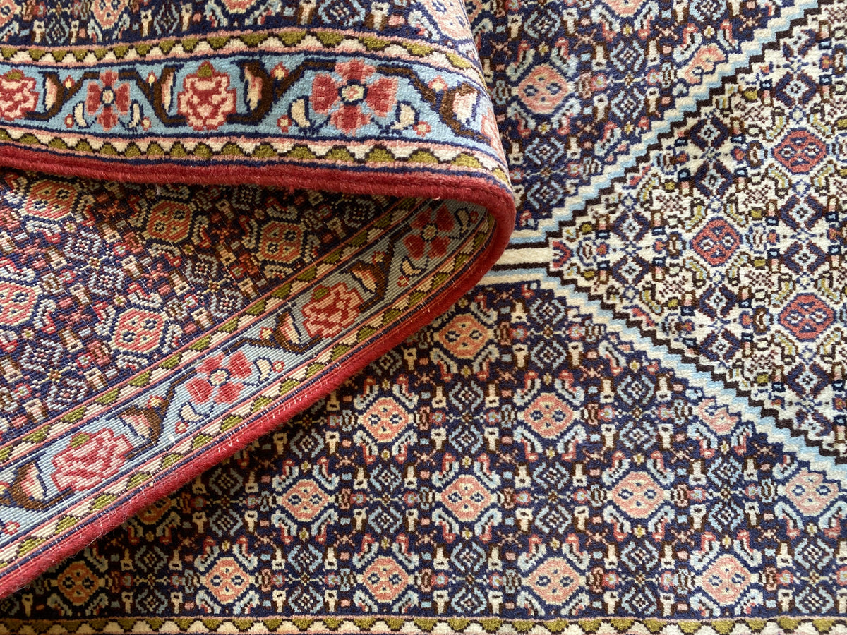 Hand-Knotted Persian Bidjar Runner