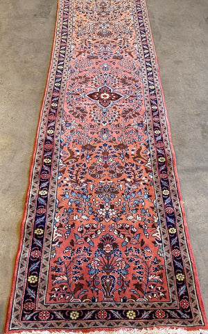 Handmade Persian Mehraban Runner