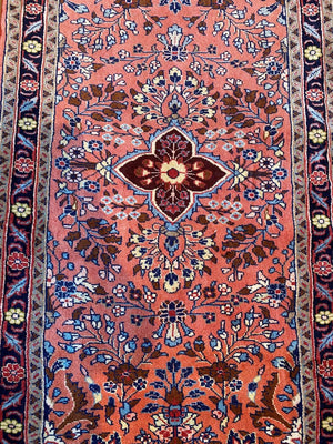 Handmade Persian Mehraban Runner