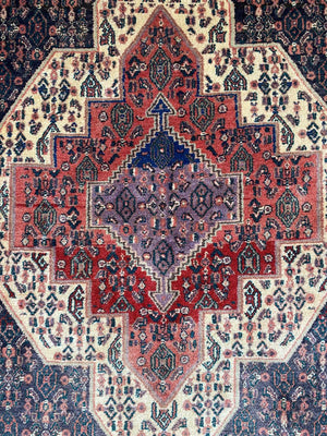 Handmade Tribal Persian Senneh Rug