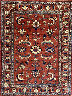 Hand-Knotted Persian Azerbaijan Rug