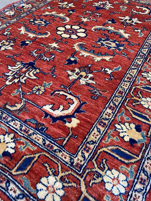 Hand-Knotted Persian Azerbaijan Rug