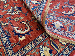 Hand-Knotted Persian Azerbaijan Rug