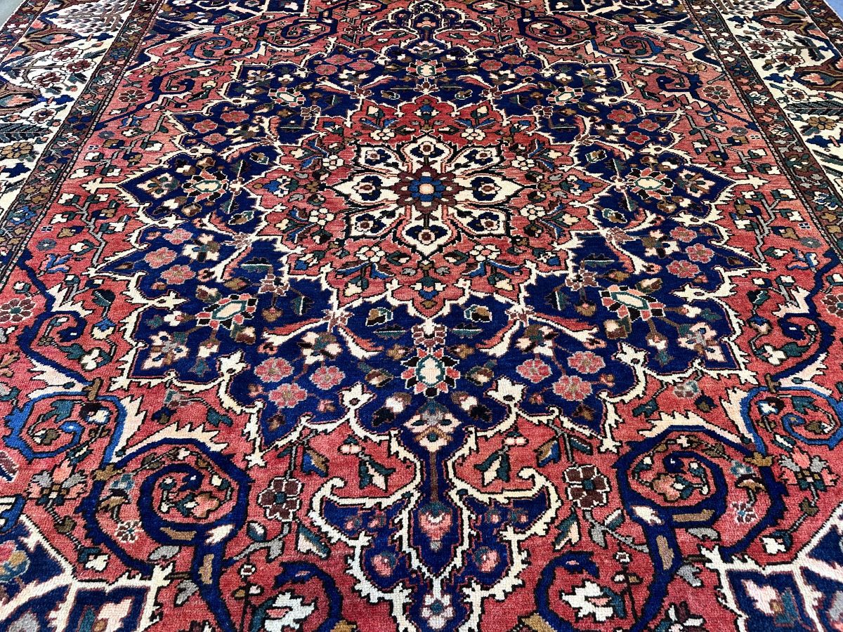 Hand-Knotted Tribal Persian Bakhtiar Carpet