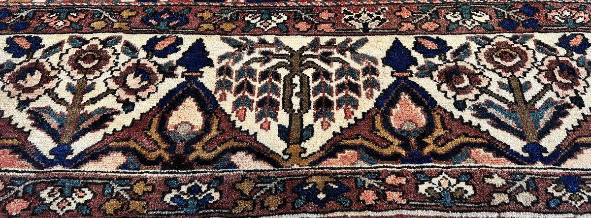 Hand-Knotted Tribal Persian Bakhtiar Carpet