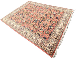 Hand-Knotted Persian Bidjar Carpet