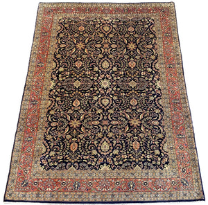 Fine Hand-Knotted Persian Bidjar Carpet