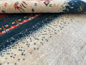 Hand-Woven Tribal Persian Gabbeh Rug