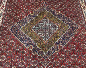 Fine Hand-Knotted Tribal Persian Bidjar Carpet
