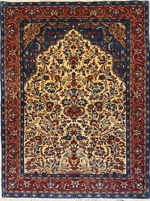 Fine Hand-Knotted Persian Sarouq Ghiasabad Carpet