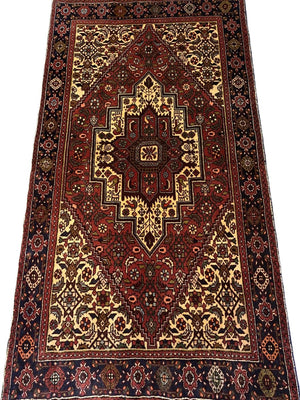 Fine Hand-Knotted Persian Bidjar Gholtogh Rug