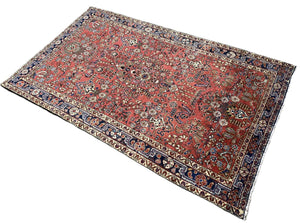 Fine Hand-Knotted Persian Jozan Rug