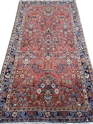 Fine Hand-Knotted Persian Jozan Rug