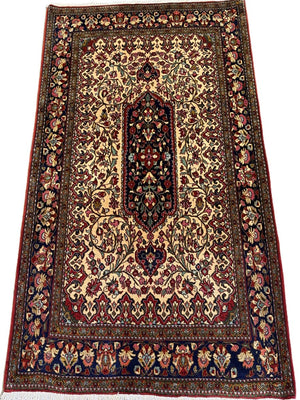 Fine Hand-Knotted Persian Qum Carpet