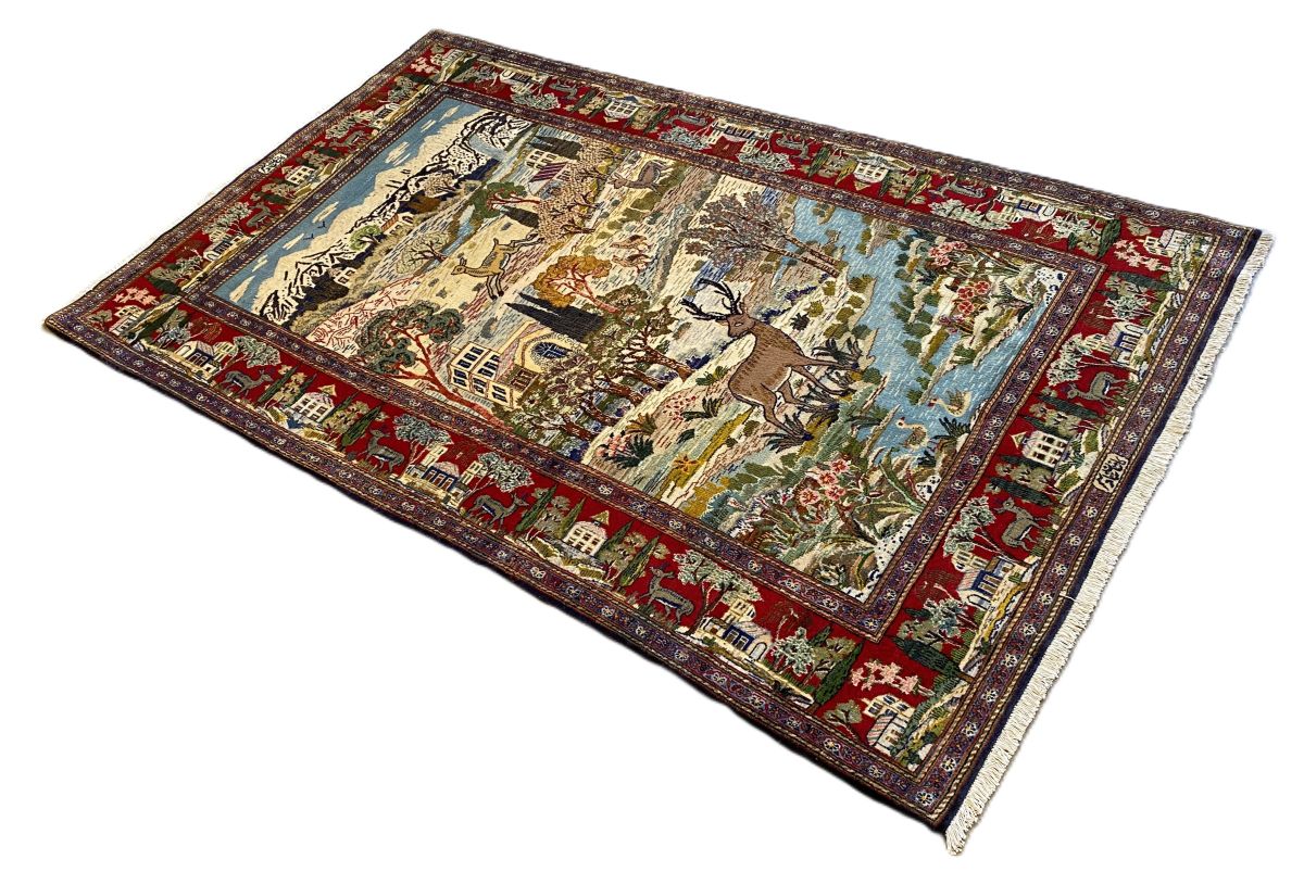 Fine Hand-knotted Persian Kashan Carpet