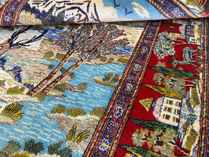 Fine Hand-knotted Persian Kashan Carpet