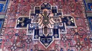 Hand-Knotted Tribal Persian Kolyaie Rug