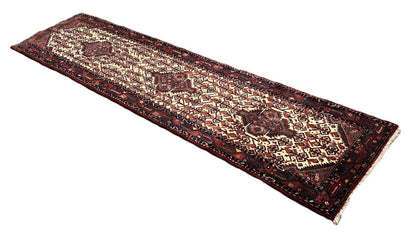 Hand-Knotted Tribal Persian Hamadan Runner
