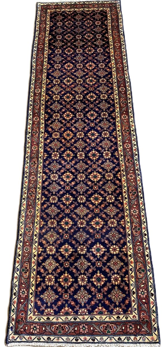 Hand-Knotted Persian Malayer Runner