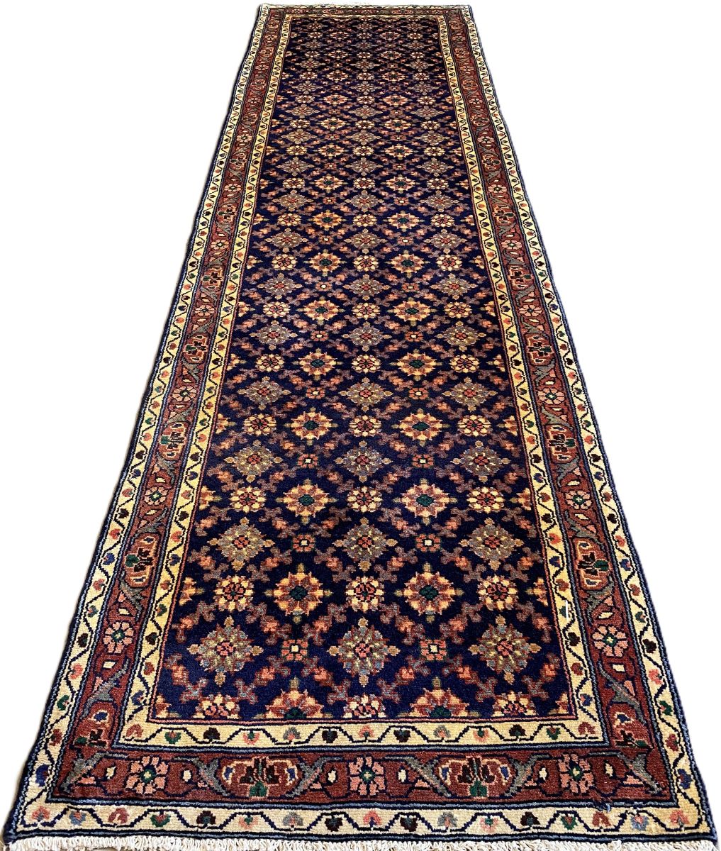 Hand-Knotted Persian Malayer Runner