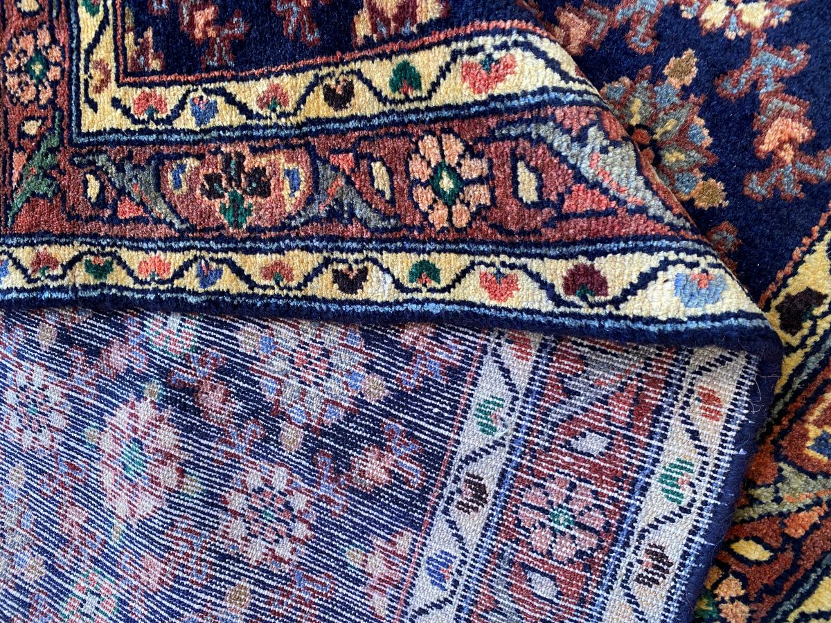 Hand-Knotted Persian Malayer Runner