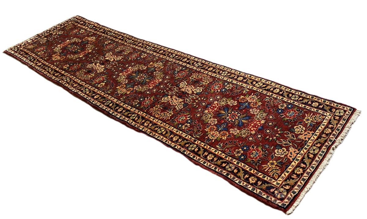 Hand-Knotted Persian Malayer Runner