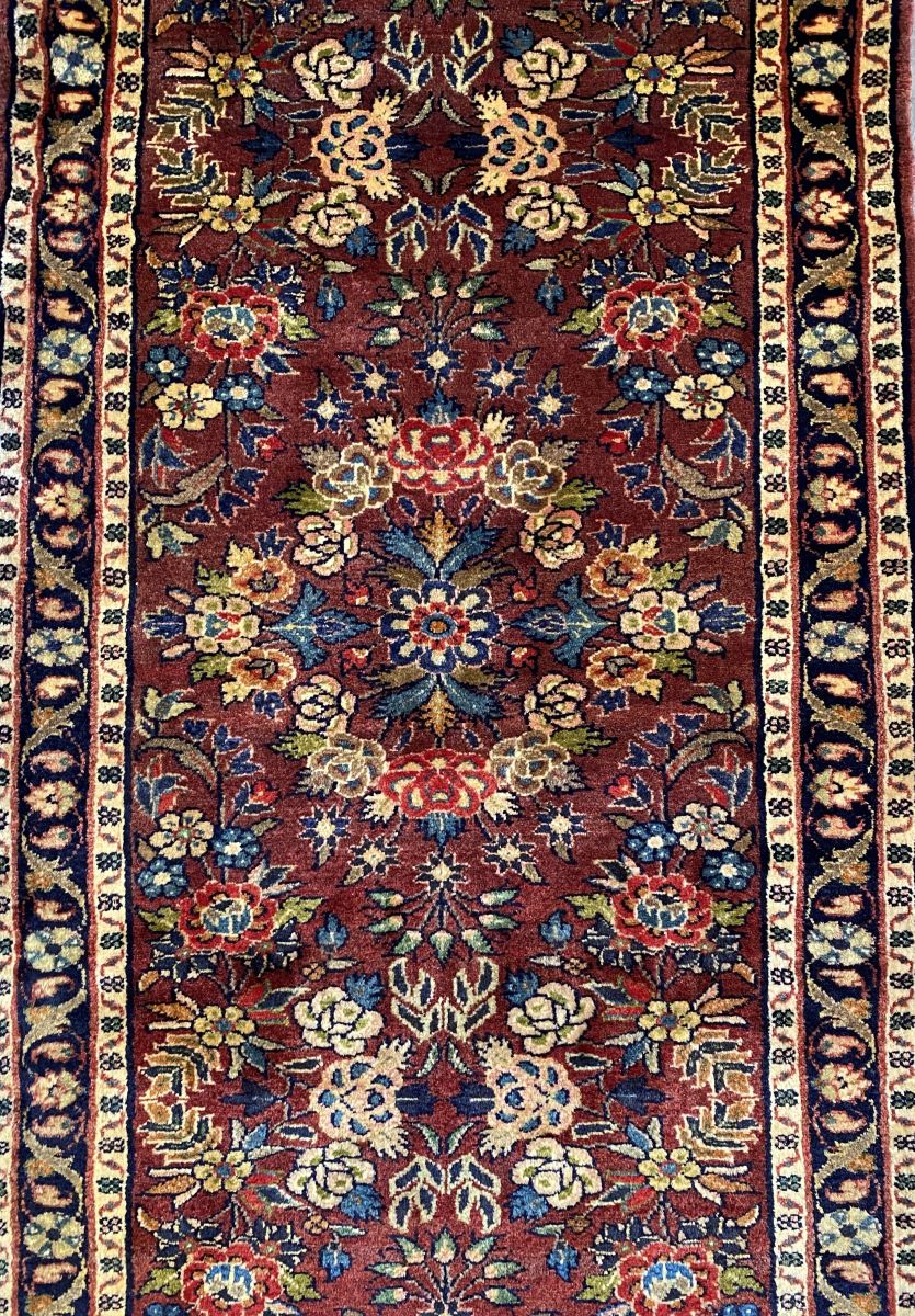 Hand-Knotted Persian Malayer Runner