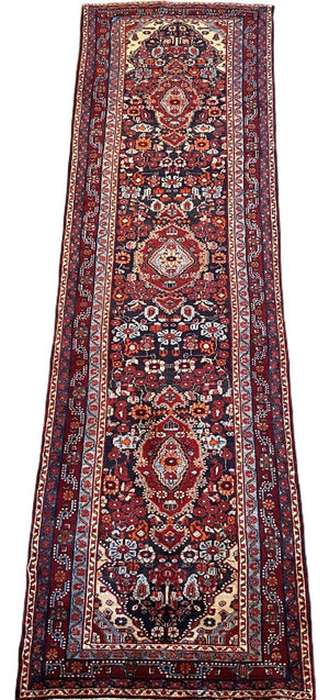 Hand-Knotted Persian Faridan Runner