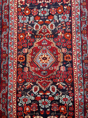 Hand-Knotted Persian Faridan Runner