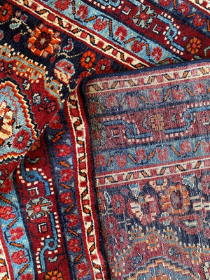 Hand-Knotted Persian Faridan Runner