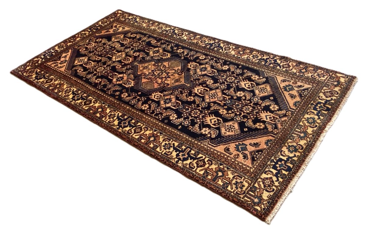 Hand-Knotted Tribal Persian Toyserkan Rug