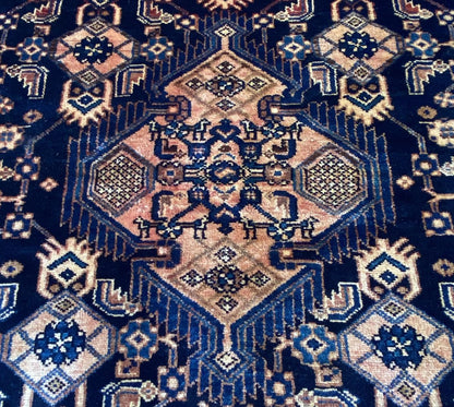 Hand-Knotted Tribal Persian Toyserkan Rug