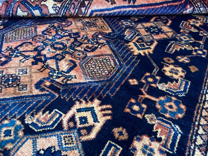 Hand-Knotted Tribal Persian Toyserkan Rug