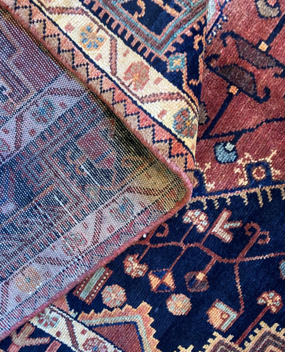 Hand-Knotted Tribal Persian Toyserkan Rug