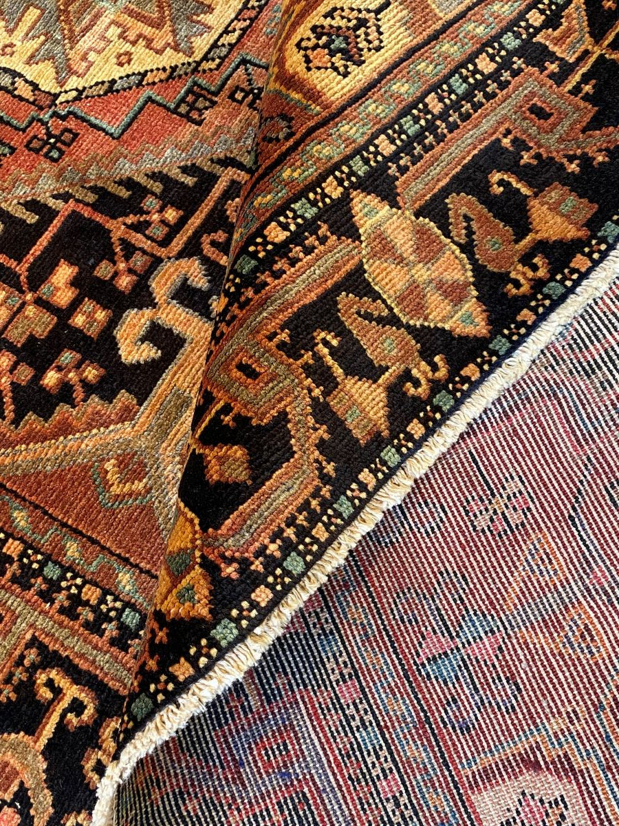 Hand-Knotted Tribal Persian Toyserkan Rug