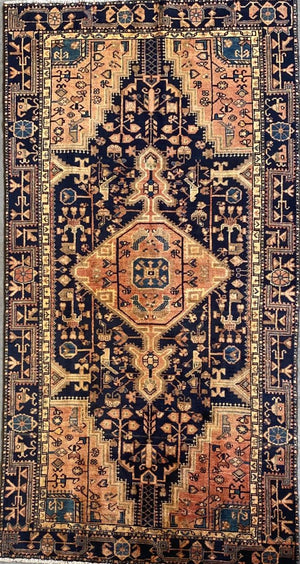 Hand-Knotted Tribal Persian Toyserkan Rug