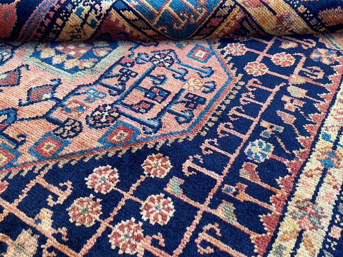 Hand-Knotted Tribal Persian Toyserkan Rug