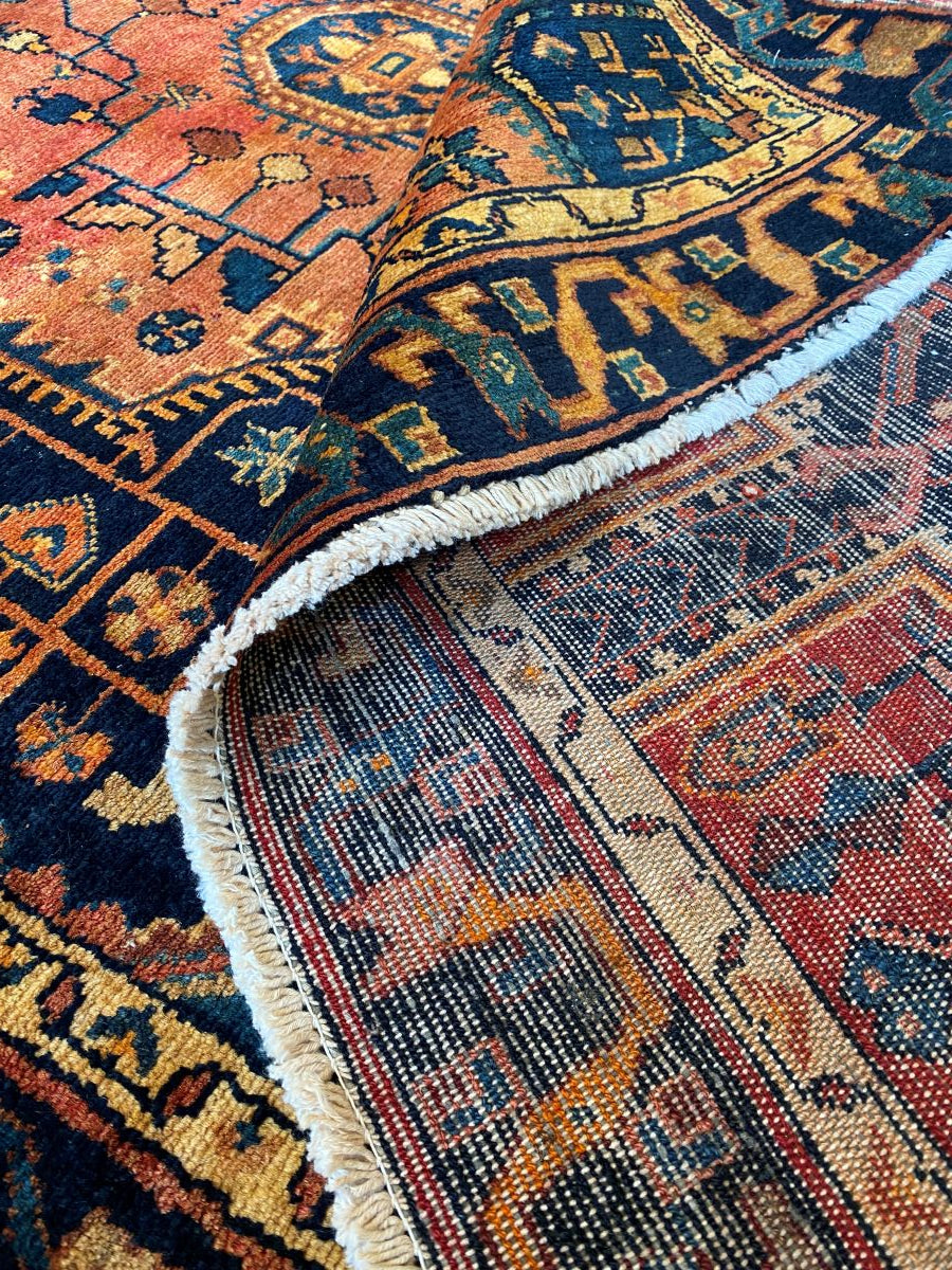 Hand-Knotted Tribal Persian Toyserkan Rug