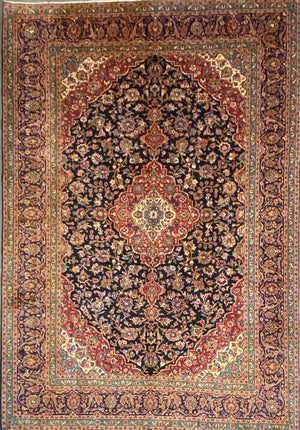 Fine Hand-knotted Royal Persian Kashan Carpet